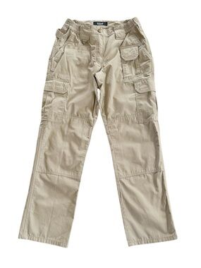 5.11 Tactical Women's Taclite Pro Cargo Pants Khaki 64360 Size 2 Reg EUC